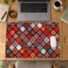 Crimson Mosaic Harmony 60x40 Gaming Mousepad Mosaic Harmony Dizüstü Gaming Mousepad