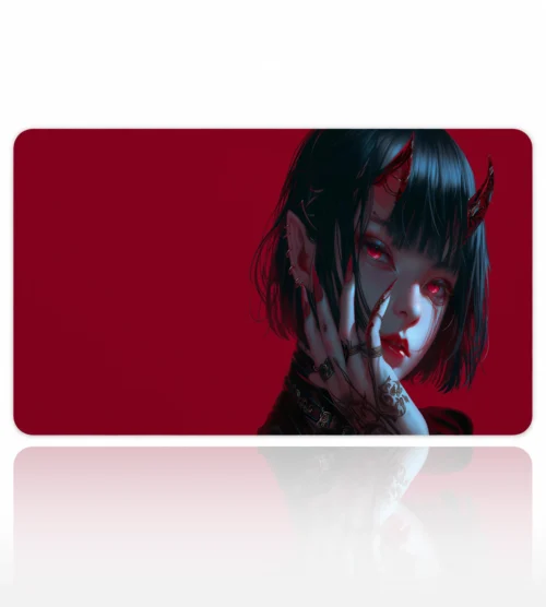 Crimson Temptress Kırmızı 60x40 Gaming Mousepad Crimson Temptress Kırmızı Dizüstü Gaming Mousepad