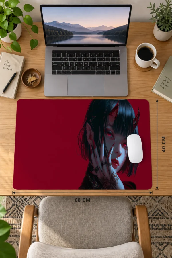 Crimson Temptress Kırmızı Dizüstü Gaming Mousepad