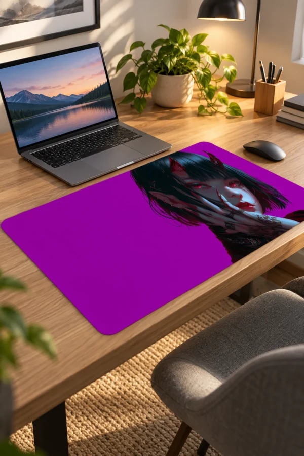 Crimson Temptress Pembe Dizüstü Gaming Mousepad
