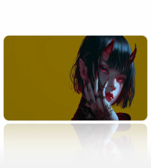 Crimson Temptress Sarı 60x40 Gaming Mousepad Crimson Temptress Sarı Dizüstü Gaming Mousepad