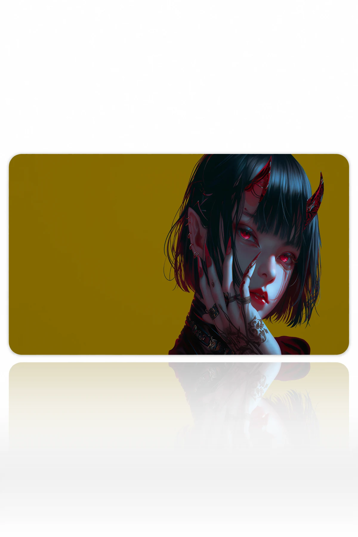 Crimson Temptress Sarı 60x40 Gaming Mousepad Crimson Temptress Sarı Dizüstü Gaming Mousepad