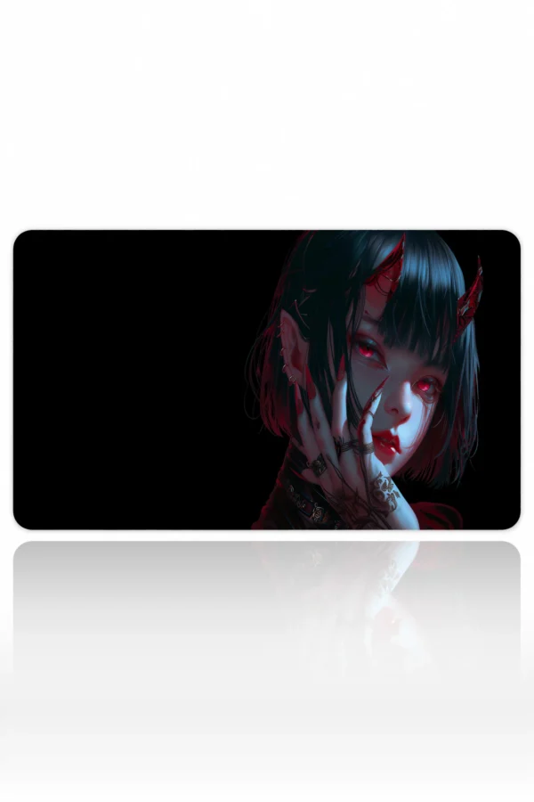 Crimson Temptress Siyah Dizüstü Gaming Mousepad