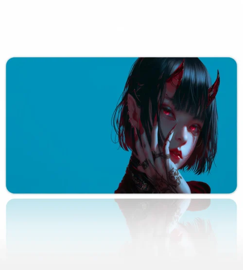 Crimson Temptress Turkuaz 60x40 Gaming Mousepad Crimson Temptress Turkuaz Dizüstü Gaming Mousepad