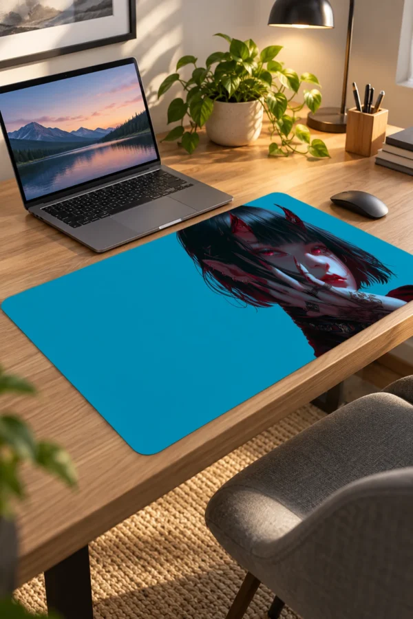 Crimson Temptress Turkuaz Dizüstü Gaming Mousepad