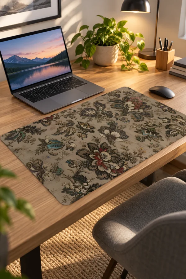 Antique Botanic 60x40 Gaming Mousepad Antique Botanic Dizüstü Gaming Mousepad