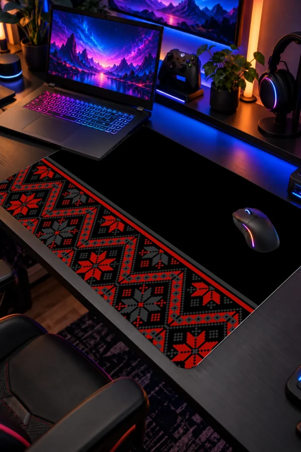 Crimson Folk Dizüstü Gaming Mousepad