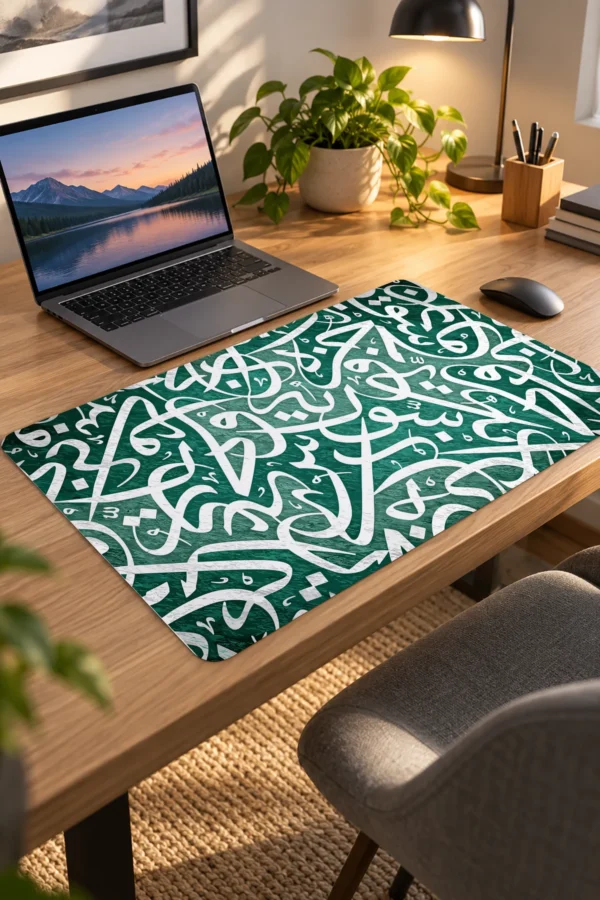 Emerald Script 60x40 Gaming Mousepad Emerald Script Dizüstü Gaming Mousepad