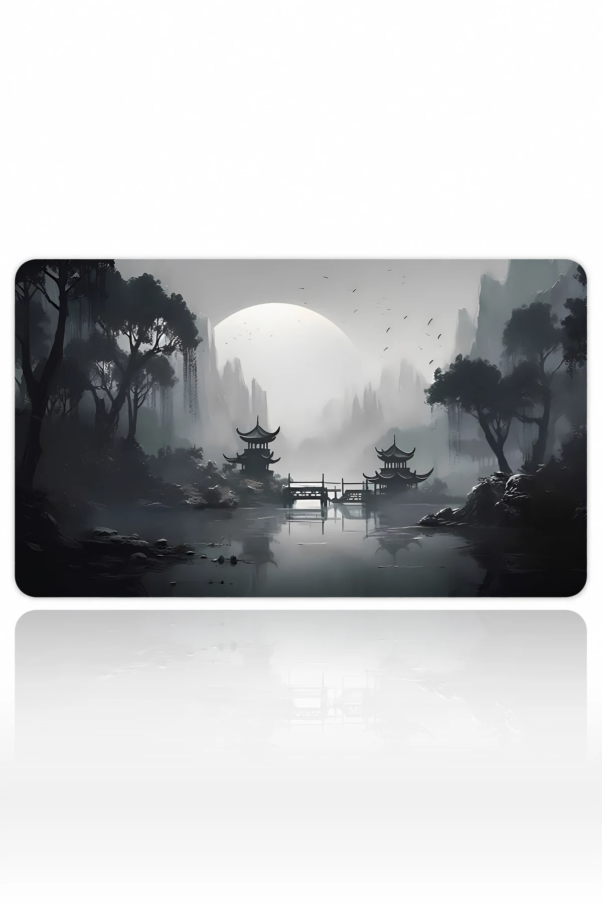 Silent Pagoda Dizüstü Gaming Mousepad