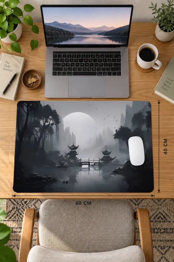 Silent Pagoda Dizüstü Gaming Mousepad