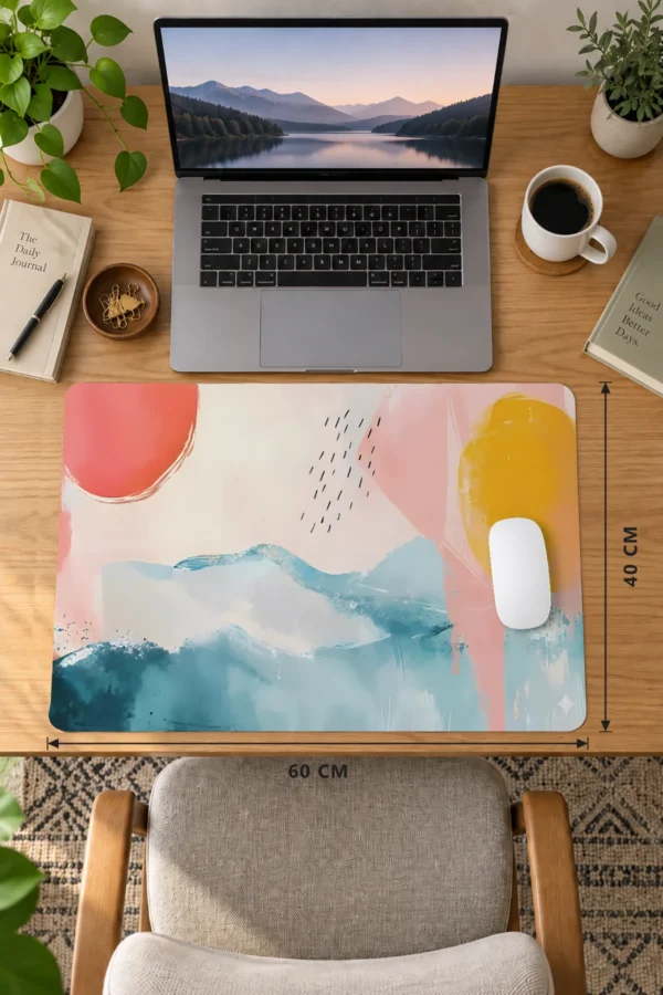Pastel Drift 60x40 Gaming Mousepad Pastel Drift Dizüstü Gaming Mousepad