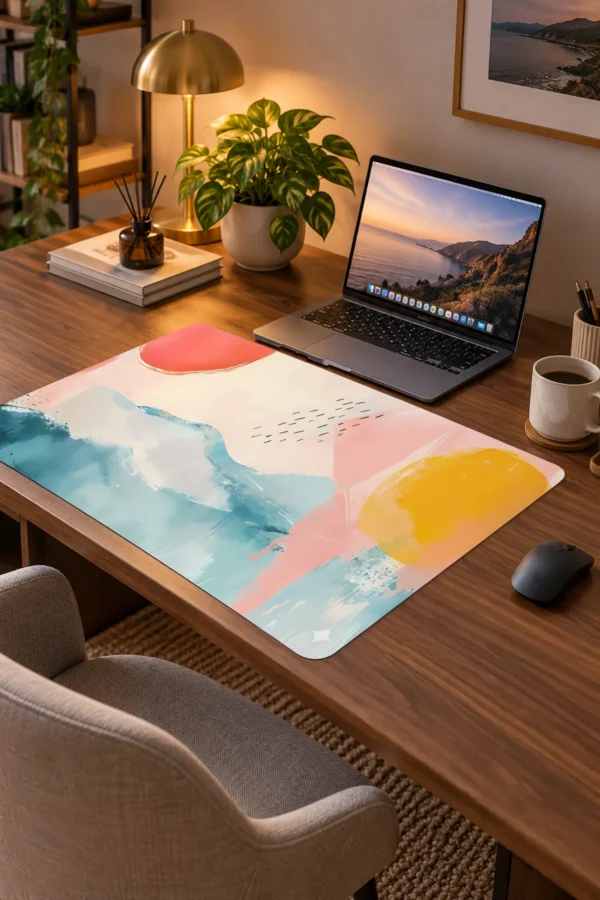 Pastel Drift 60x40 Gaming Mousepad Pastel Drift Dizüstü Gaming Mousepad