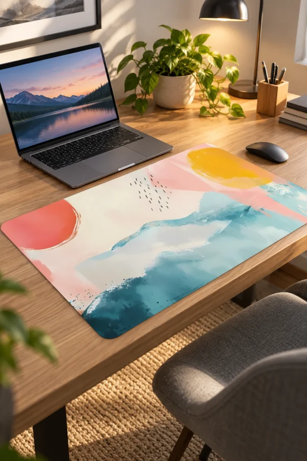 Pastel Drift 60x40 Gaming Mousepad Pastel Drift Dizüstü Gaming Mousepad