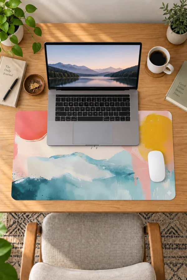 Pastel Drift 60x40 Gaming Mousepad Pastel Drift Dizüstü Gaming Mousepad
