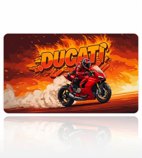 Crimson Velocity 60x40 Gaming Mousepad Motor Modelleri ETSY-286 Dizüstü Gaming Mousepad
