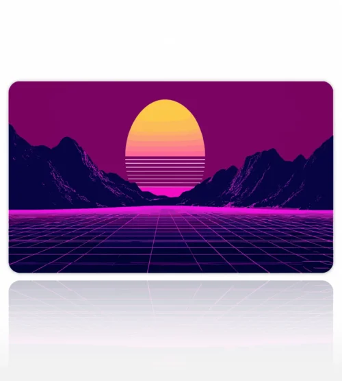 Neon Horizon Dizüstü Gaming Mousepad
