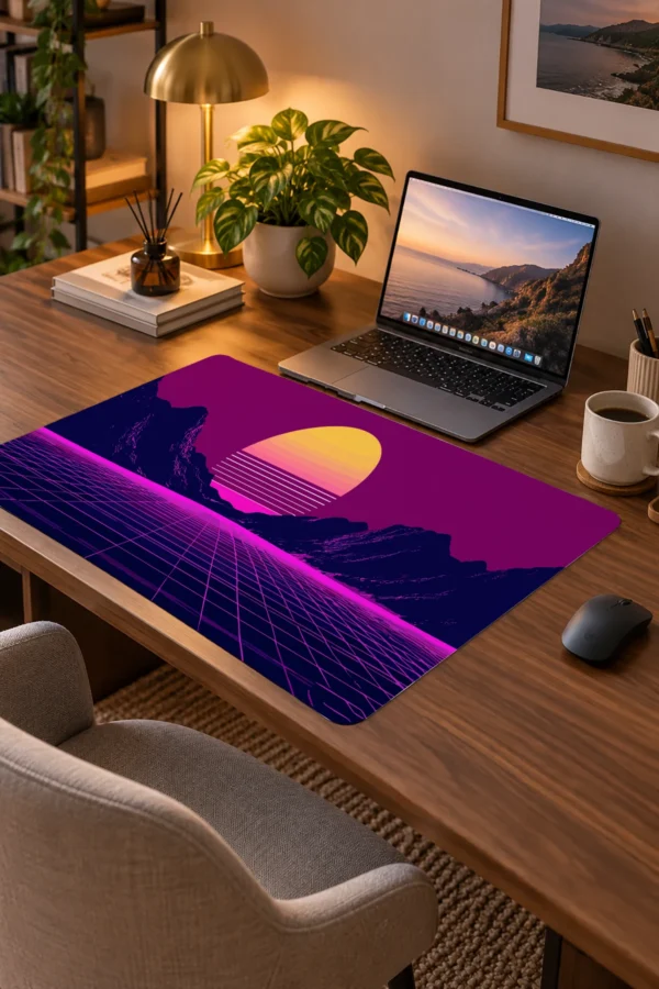 Neon Horizon 60x40 Gaming Mousepad Neon Horizon Dizüstü Gaming Mousepad