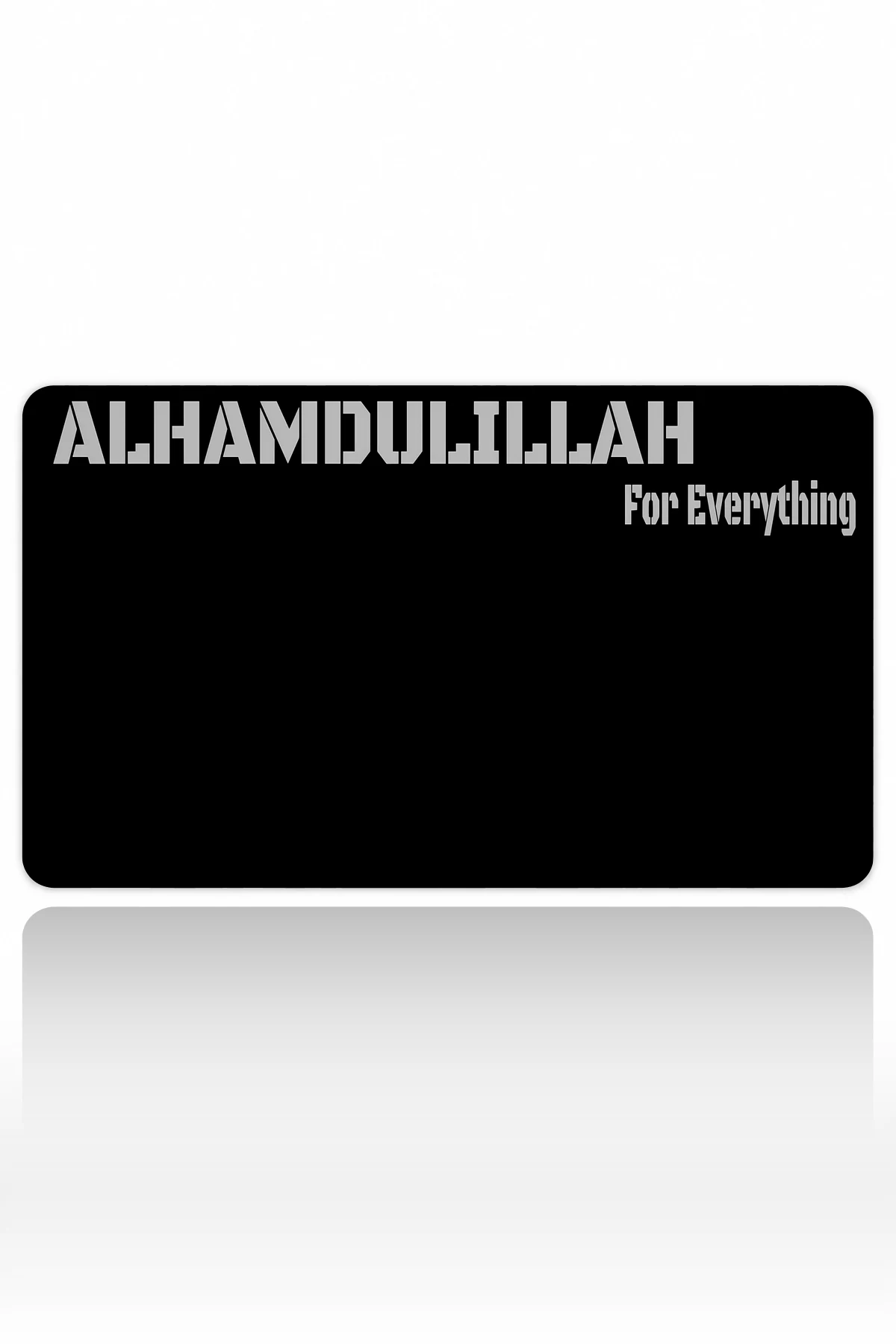 ALHAMDULLILLAH Dizüstü Gaming Mousepad