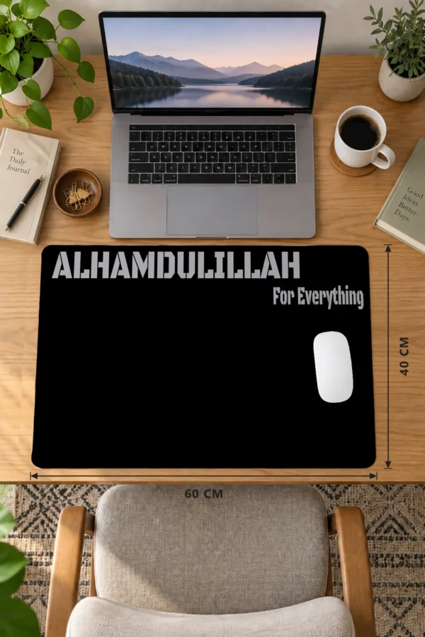 ALHAMDULLILLAH Dizüstü Gaming Mousepad
