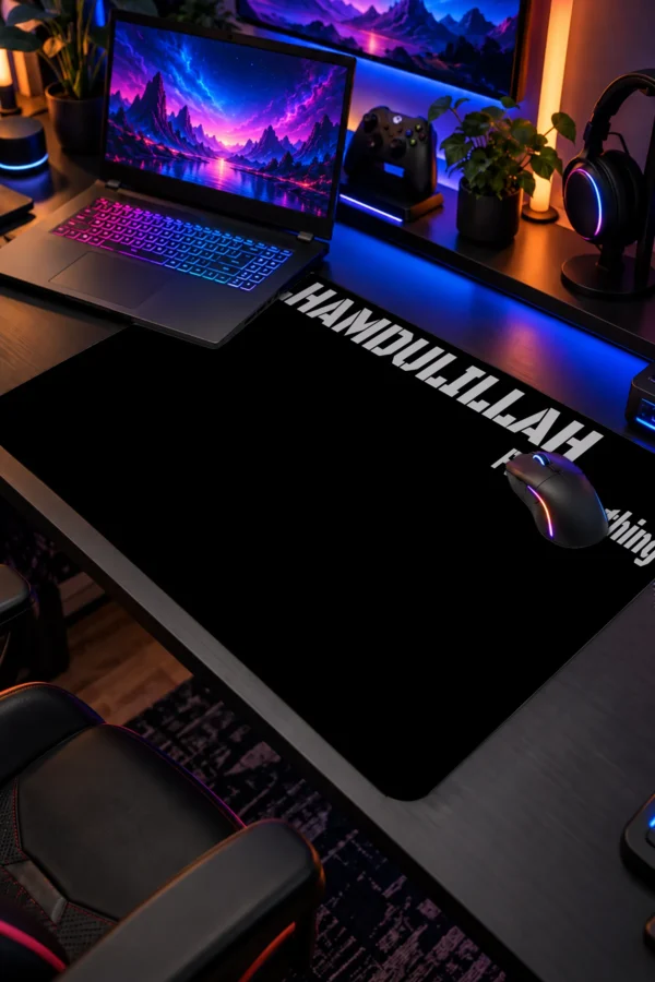 ALHAMDULLILLAH Dizüstü Gaming Mousepad