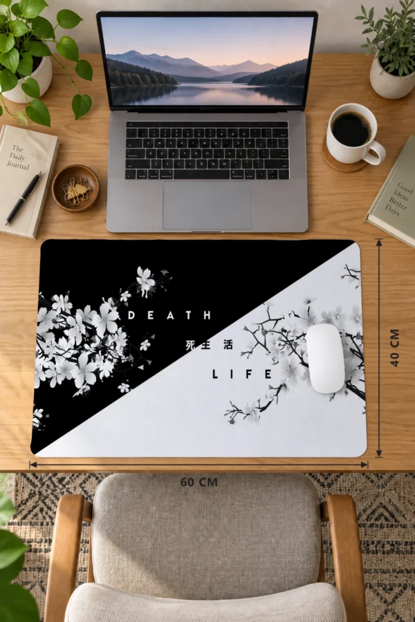 Death & Life Dizüstü Gaming Mousepad