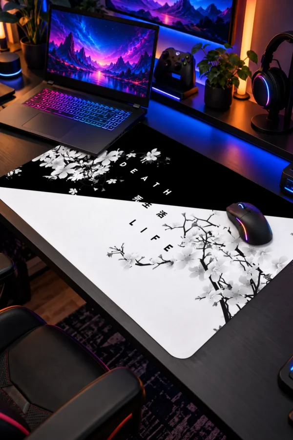 Death & Life Dizüstü Gaming Mousepad