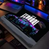 Midnight Racer 60x40 Gaming Mousepad Araba Modelleri Midnight Racer Drive Dizüstü Gaming Mousepad