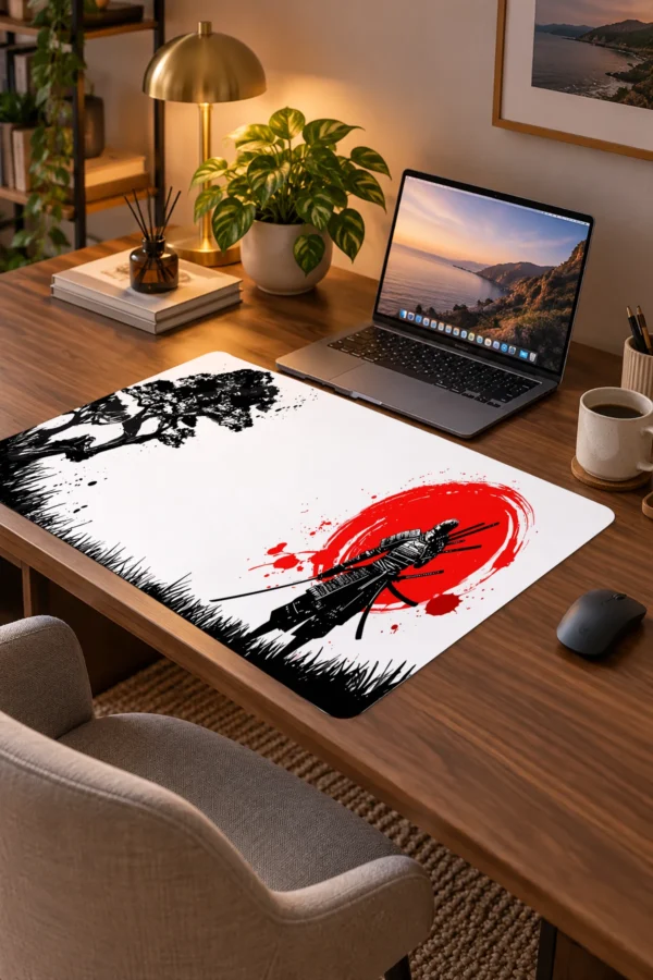 Blood Sun Ronin 60x40 Gaming Mousepad Blood Sun Ronin Dizüstü Gaming Mousepad