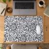 Vintage Scroll 60x40 Gaming Mousepad Vintage Scroll Dizüstü Gaming Mousepad