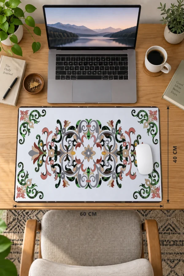 Heritage Motif Dizüstü Gaming Mousepad