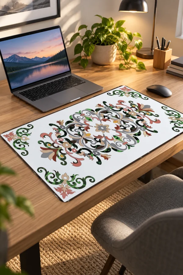 Heritage Motif Dizüstü Gaming Mousepad