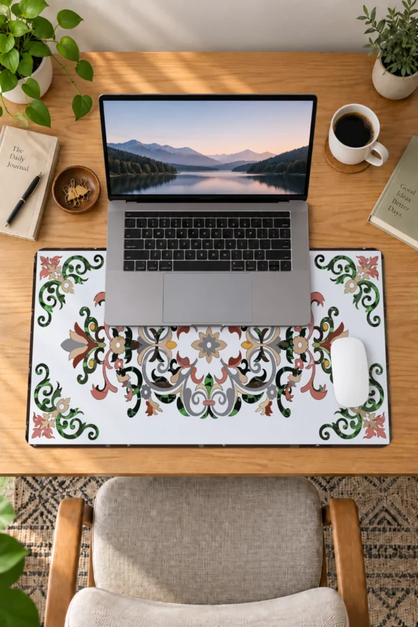 Heritage Motif Dizüstü Gaming Mousepad