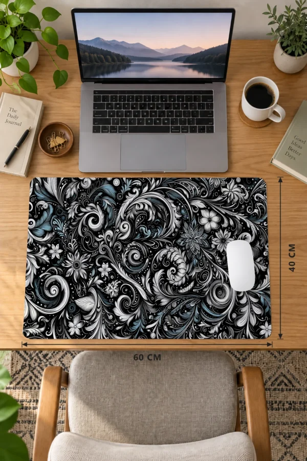 Baroque Garden 60x40 Gaming Mousepad Baroque Garden Dizüstü Gaming Mousepad