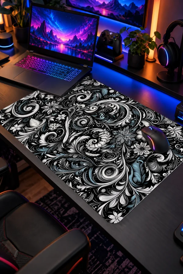 Baroque Garden 60x40 Gaming Mousepad Baroque Garden Dizüstü Gaming Mousepad