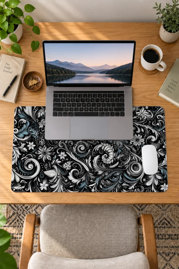 Baroque Garden 60x40 Gaming Mousepad Baroque Garden Dizüstü Gaming Mousepad