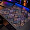 Boho Mosaic 60x40 Gaming Mousepad Boho Mosaic Dizüstü Gaming Mousepad