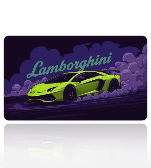 Araba Modelleri Turbo Night Dizüstü Gaming Mousepad