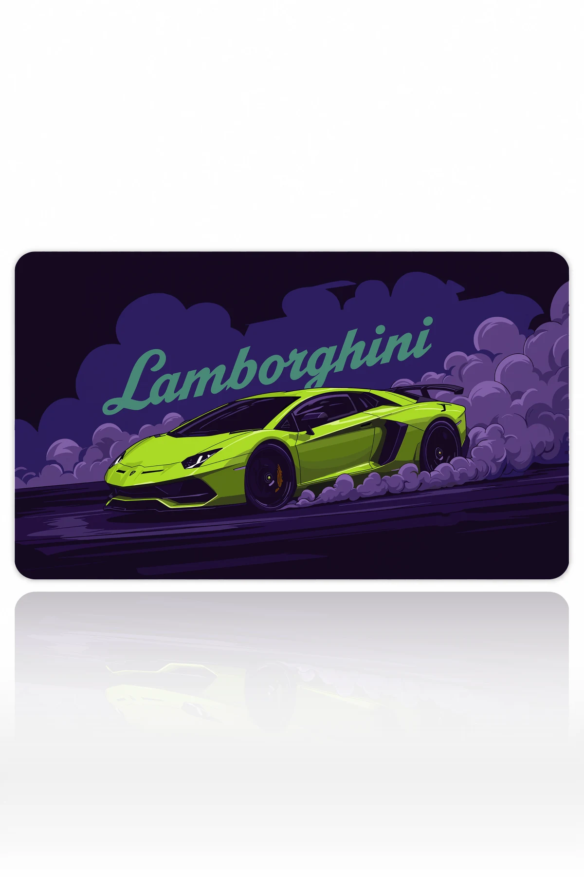 Turbo Night 60x40 Gaming Mousepad Araba Modelleri Turbo Night Dizüstü Gaming Mousepad
