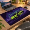 Turbo Night 60x40 Gaming Mousepad Araba Modelleri Turbo Night Dizüstü Gaming Mousepad