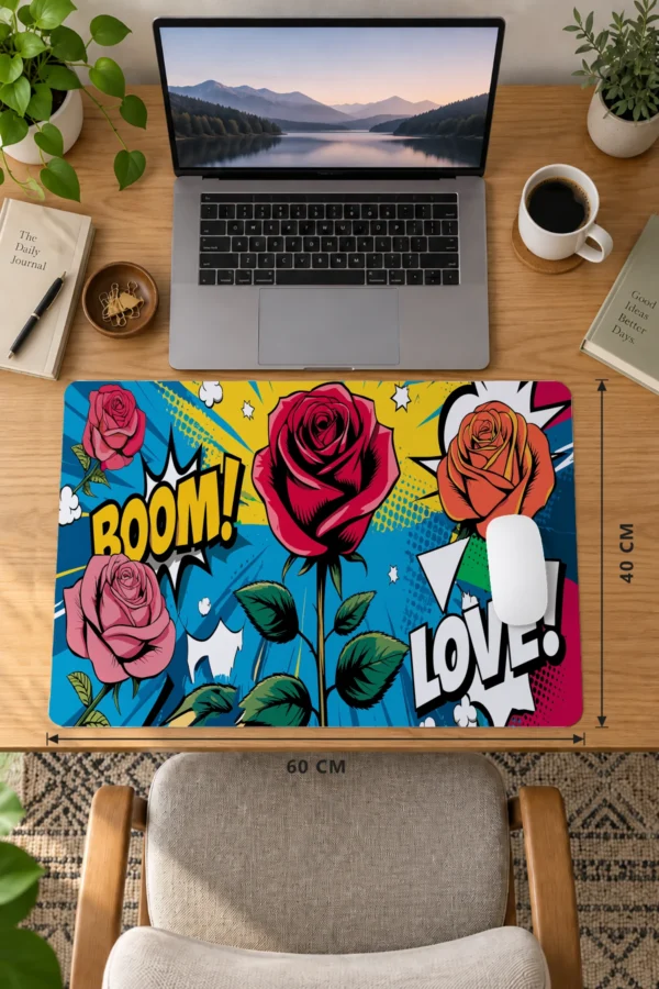 Boom & Blossom Dizüstü Gaming Mousepad