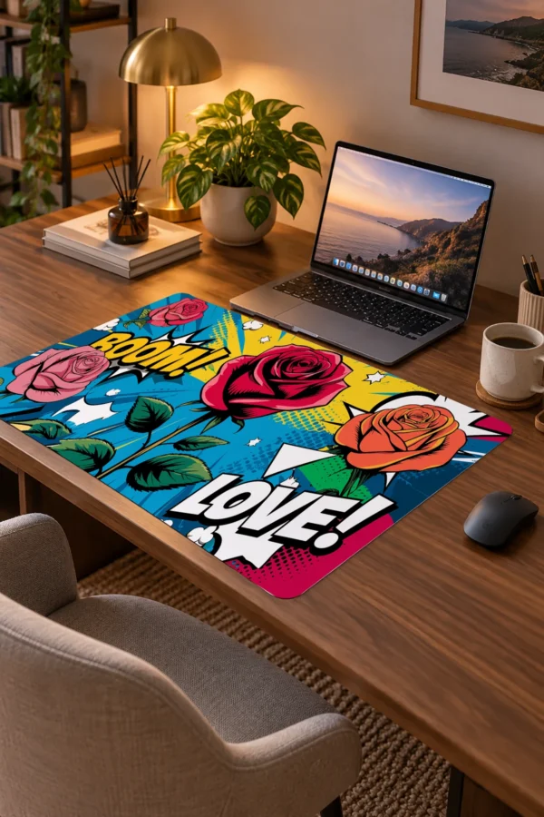 Boom & Blossom Dizüstü Gaming Mousepad