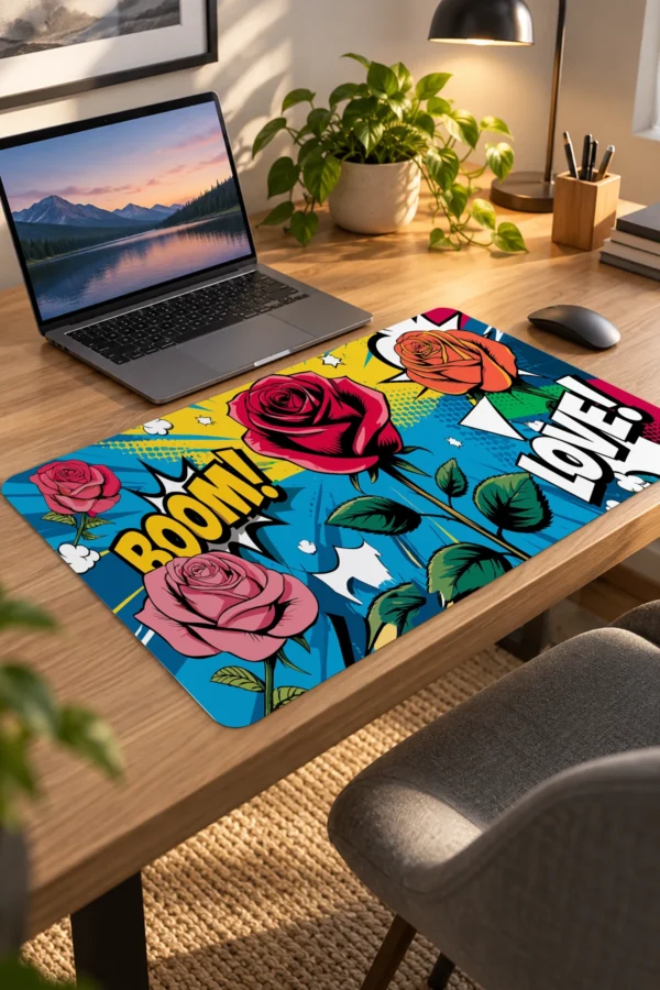 Boom & Blossom Dizüstü Gaming Mousepad