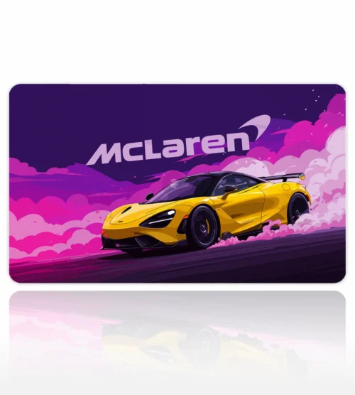 Araba Modelleri Turbo Neon Dizüstü Gaming Mousepad