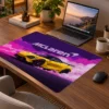 Turbo Neon 60x40 Gaming Mousepad Araba Modelleri Turbo Neon Dizüstü Gaming Mousepad