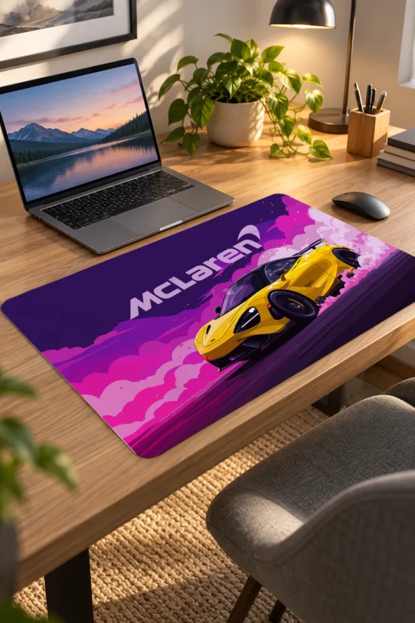 Turbo Neon 60x40 Gaming Mousepad Araba Modelleri Turbo Neon Dizüstü Gaming Mousepad