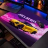 Turbo Neon 60x40 Gaming Mousepad Araba Modelleri Turbo Neon Dizüstü Gaming Mousepad