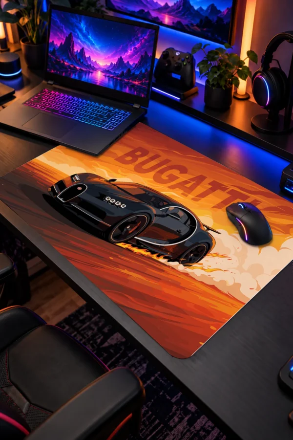 Araba Modelleri Burning Asphalt Dizüstü Gaming Mousepad
