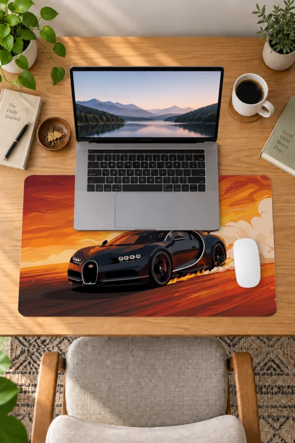 Araba Modelleri Burning Asphalt Dizüstü Gaming Mousepad