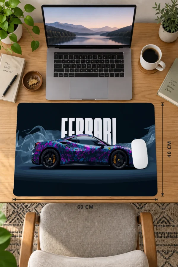 Araba Modelleri Neon Phantom Dizüstü Gaming Mousepad