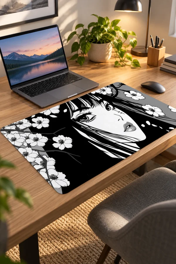 Mono Sakura 60x40 Gaming Mousepad Mono Sakura Dizüstü Gaming Mousepad